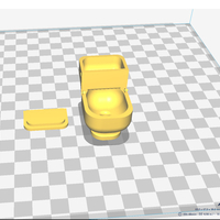 Miniature Toilet  (batroom) - Thumbnail 1