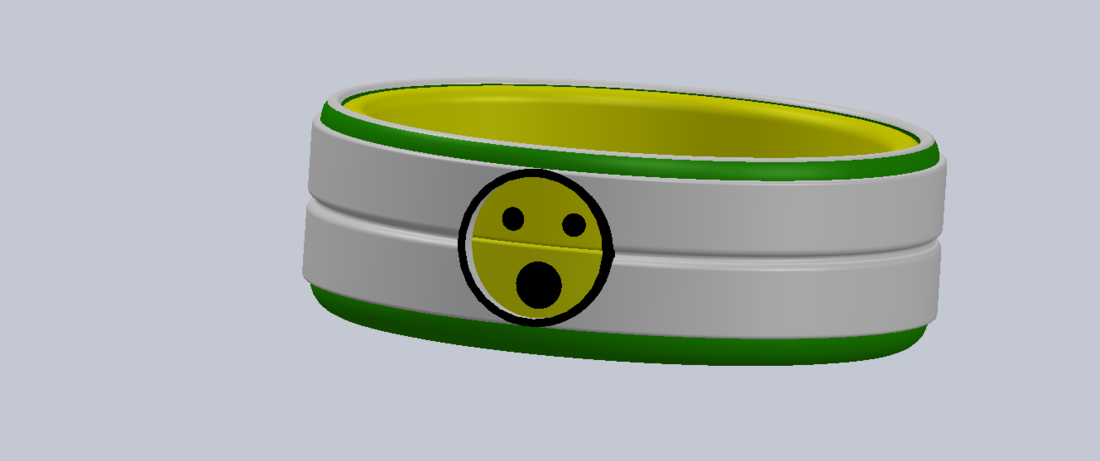 Totemoji bracelet version 2 3D Print 154512