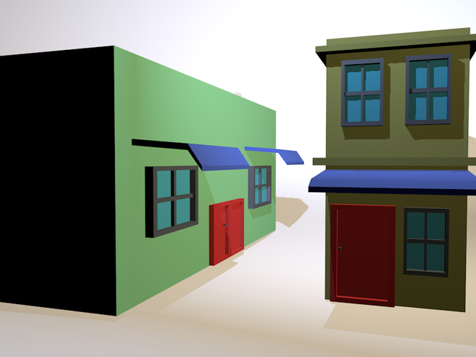 3D Shops 3D Print 154620