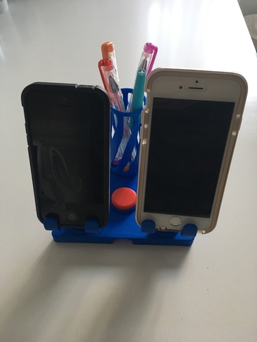 Mix and Match Mobile Phone and Watch Charger Stands 3D Print 154702