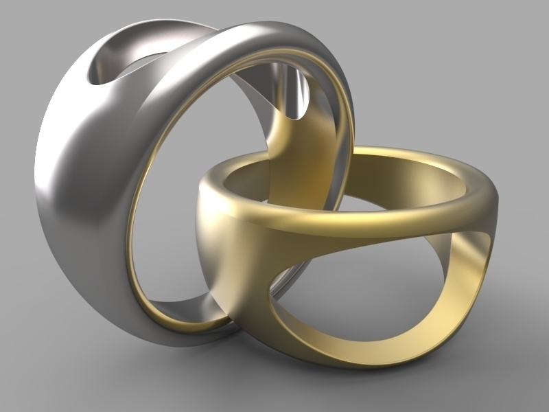 Simple ring design - Pinshape