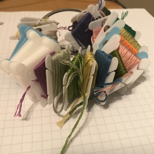 Embroidery Floss Organizer