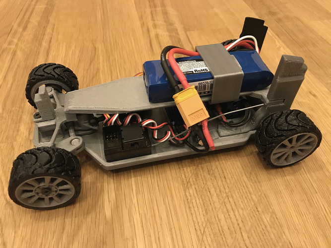 tesla rc body