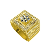 Small 3D CAD Model For Mens Ring In STL Format 3D Printing 154809