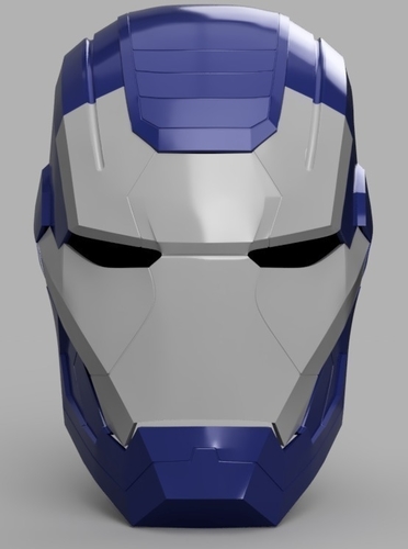 Iron Patriot Helmet (Iron Man) 3D Print 154830