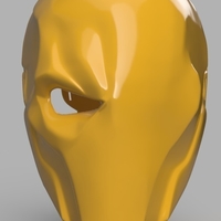 Deathstroke mask Arkham Origins with Back Piece - Thumbnail 6