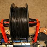 Small Alunar Prusa i3 (A8) - Frame-Mounted Spool Holder Add-On 3D Printing 154872