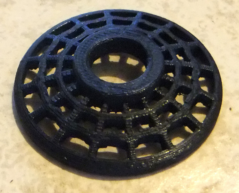 Spider Web Nipple Ring Shield