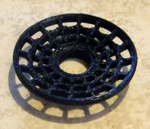 nipple shield spider web ring 3d printed pinshape prints printing