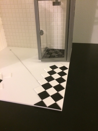 Miniature tiles   (bathroom) 3D Print 154929