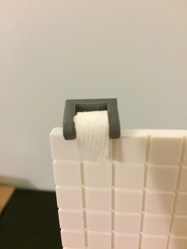 Miniature Tissue holder & soap  (bathroom) 3D Print 154932
