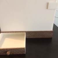Miniature Wood stone & drawer  (bathroom) - Thumbnail 5