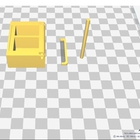 Miniature Bath storage  (bathroom) - Thumbnail 4