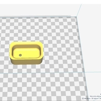 Miniature tub & tub  case (bathroom) - Thumbnail 3