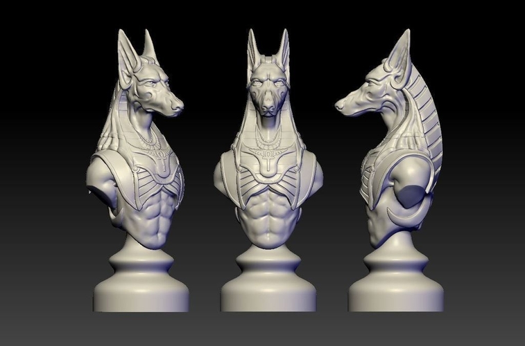 Knight of Egypt 3D Print 155050