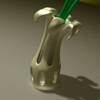 Small Flower Vase 3D Printing 15506