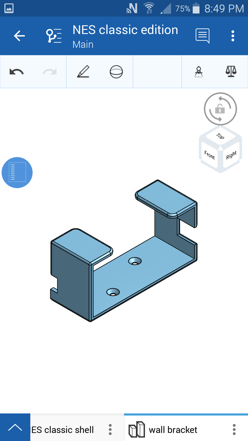 NES classic edition wall mount