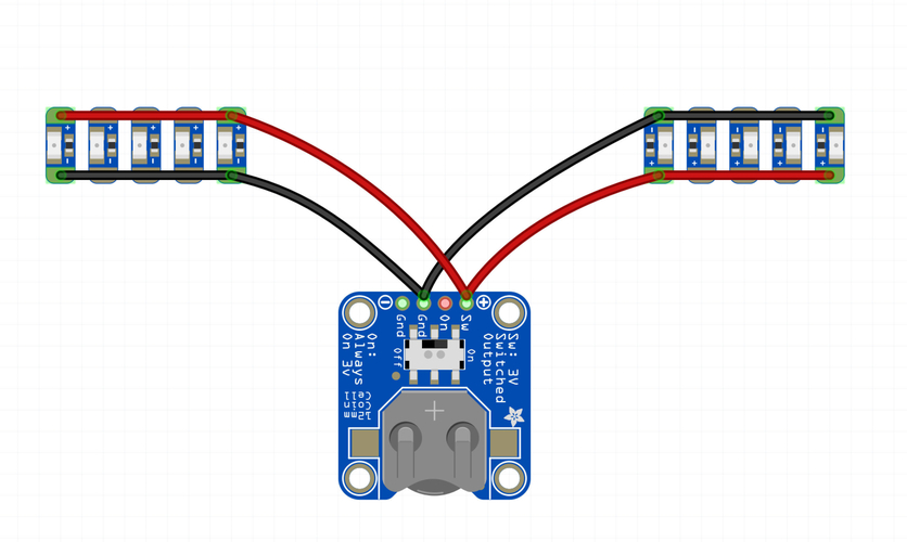 12mm Coin Cell Clip 3D Print 155290