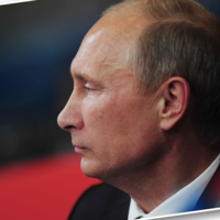 Head sculpture of Vladimir Putin - Thumbnail 2