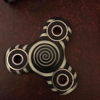 608 fidget dual colour Spiral Spinner - Thumbnail 1