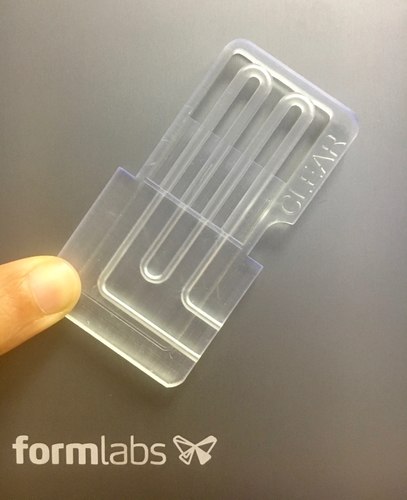 Resins Samples Holder Mini Printer Formlabs Form 2 3D Print 155424