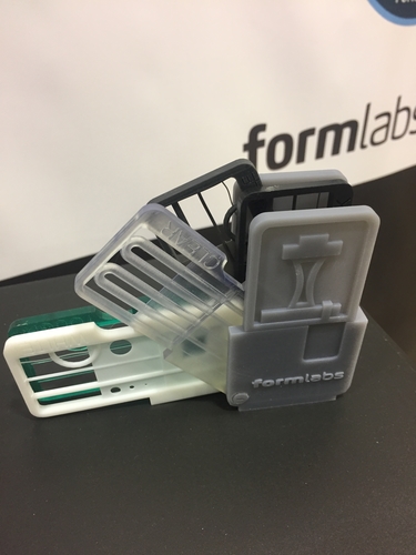 Resins Samples Holder Mini Printer Formlabs Form 2