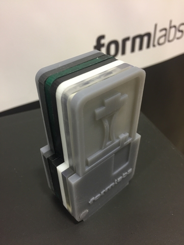 Resins Samples Holder Mini Printer Formlabs Form 2 3D Print 155426