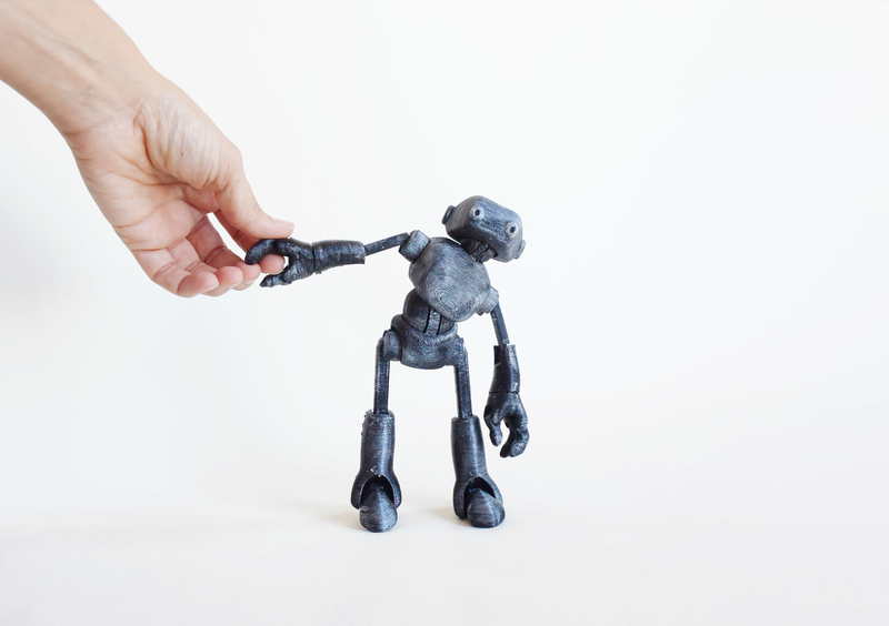 Ankly Robot - 3d Printed Assembled