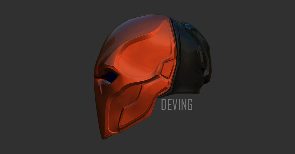 DEATHSTROKE HELMET 3D Print 155536