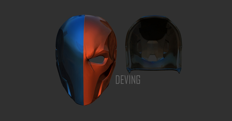 DEATHSTROKE HELMET