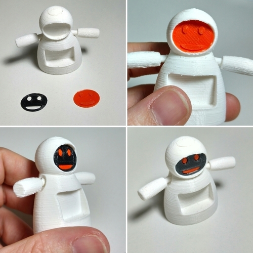 Joy Robot Miniature (Miniatura do Robô da Alegria) 3D Print 155604