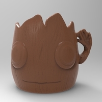 Small Groot Cup 3D Printing 155610