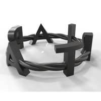 Small Patria ring  3D Printing 155619