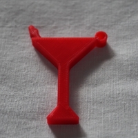 Martini Keychain - Thumbnail 2