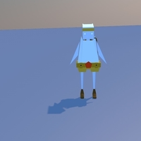 Character 3D Model - Thumbnail 2