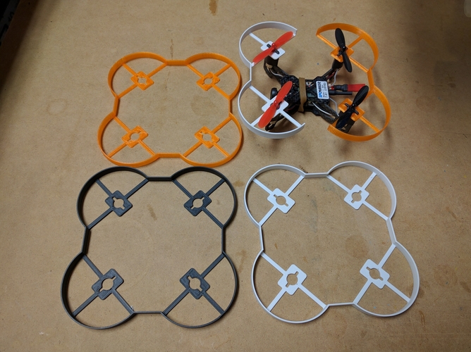 SPCMaker 90x quadcopter prop guards 3D Print 155668