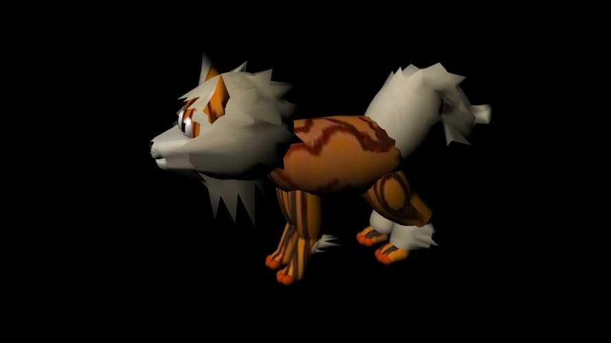 Arcanine 3D Print 155671