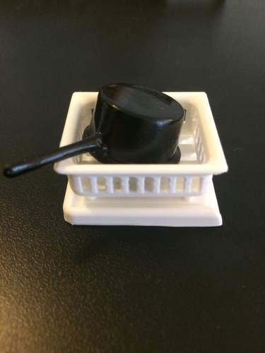 Miniature Dish Rack 3D Print 155700
