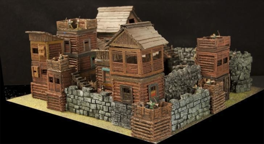 Crypt Entrance for Stronghold on the Boarderlands *OpenLOCK* 3D Print 155765