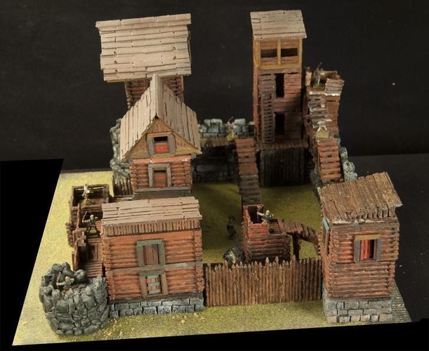 Crypt Entrance for Stronghold on the Boarderlands *OpenLOCK* 3D Print 155766