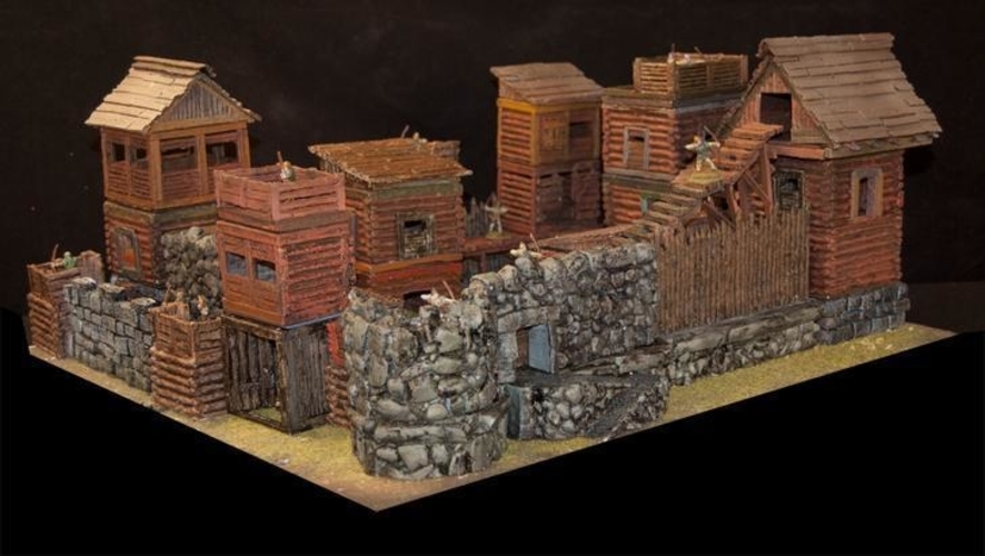 Crypt Entrance for Stronghold on the Boarderlands *OpenLOCK* 3D Print 155767