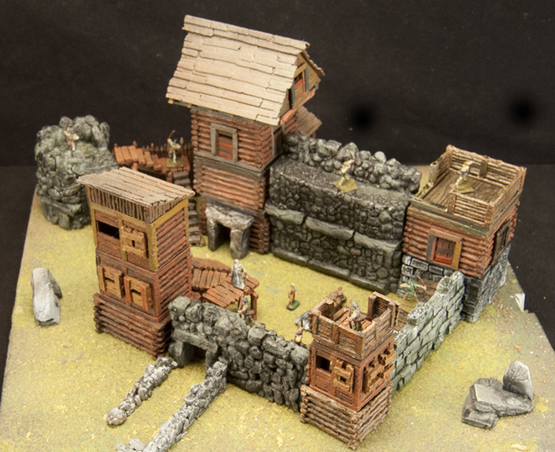 Crypt Entrance for Stronghold on the Boarderlands *OpenLOCK* 3D Print 155768