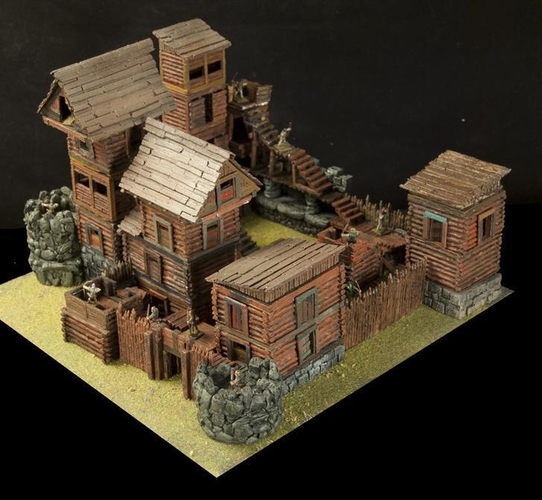 Crypt Entrance for Stronghold on the Boarderlands *OpenLOCK* 3D Print 155773