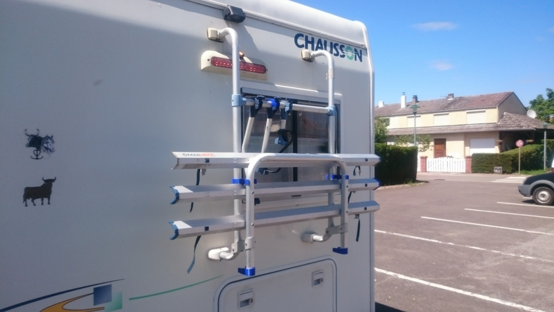 PIÈCES PORTE VÉLO CAMPING CAR