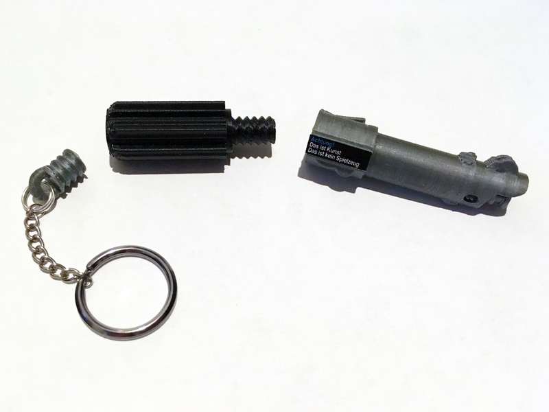 Fortune Bearing Lightsaber Key Chain