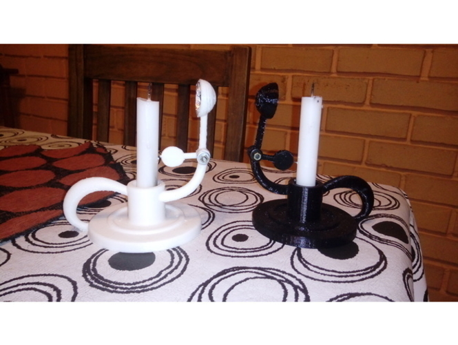 Portable Switch Off Candle 20mm 3D Print 155946