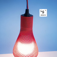 Spiral pattern lampshade - Thumbnail 7