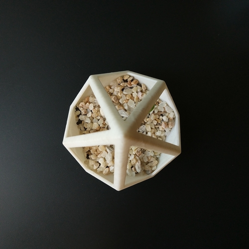 Pyramid Dodecahedron Planter 3D Print 156121