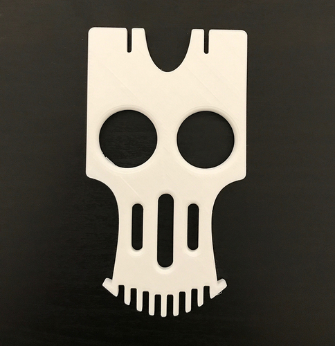 Skull Headphones Holder 3D Print 156128