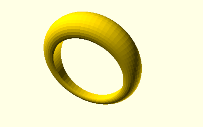 Simple Ring 3D Print 156181